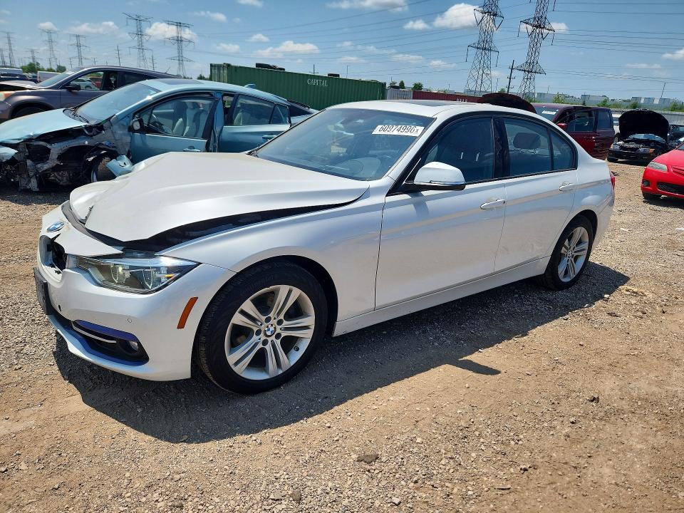 2016 Bmw 328 მანქანა იყიდება აუქციონზე, vin: WBA8E3C59GK500294, აუქციონის ნომერი: 60974996