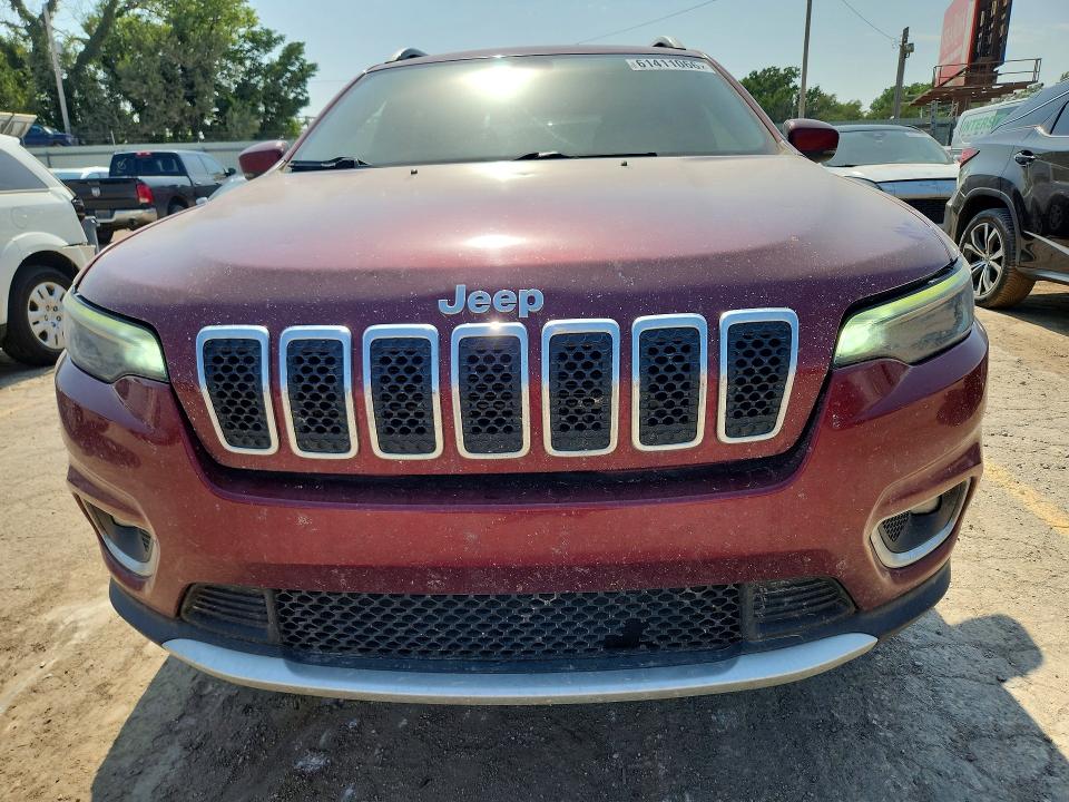 61411066 :رقم المزاد ، 1C4PJMDX2KD304081 vin ، 2019 Jeep Cherokee مزاد بيع