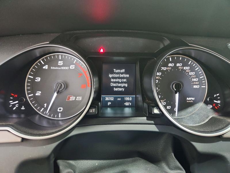 Aukcja sprzedaży 2013 Audi S5, vin: WAUCGAFH0DN013915, numer aukcji: 85982615