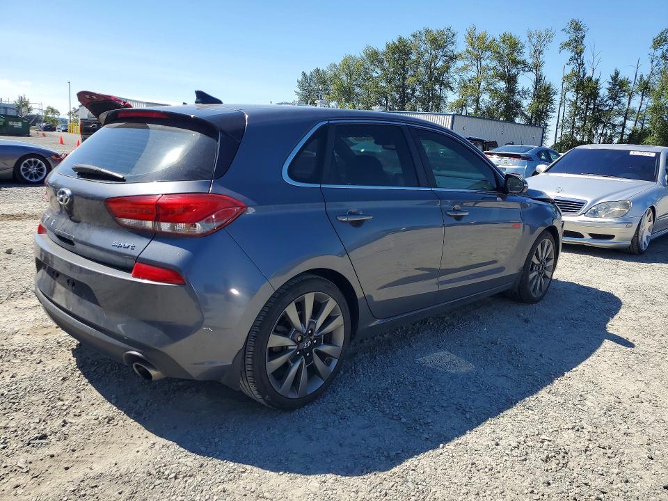 2018 Hyundai Elantra Gt მანქანა იყიდება აუქციონზე, vin: KMHH55LC6JU033193, აუქციონის ნომერი: 60354006