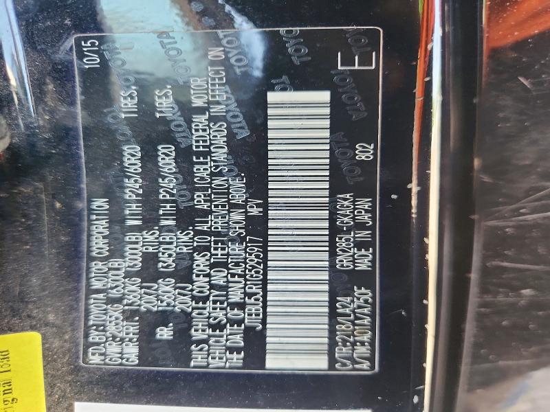 Aukcja sprzedaży 2016 Toyota 4runner, vin: JTEBU5JR1G5295917, numer aukcji: 61589246