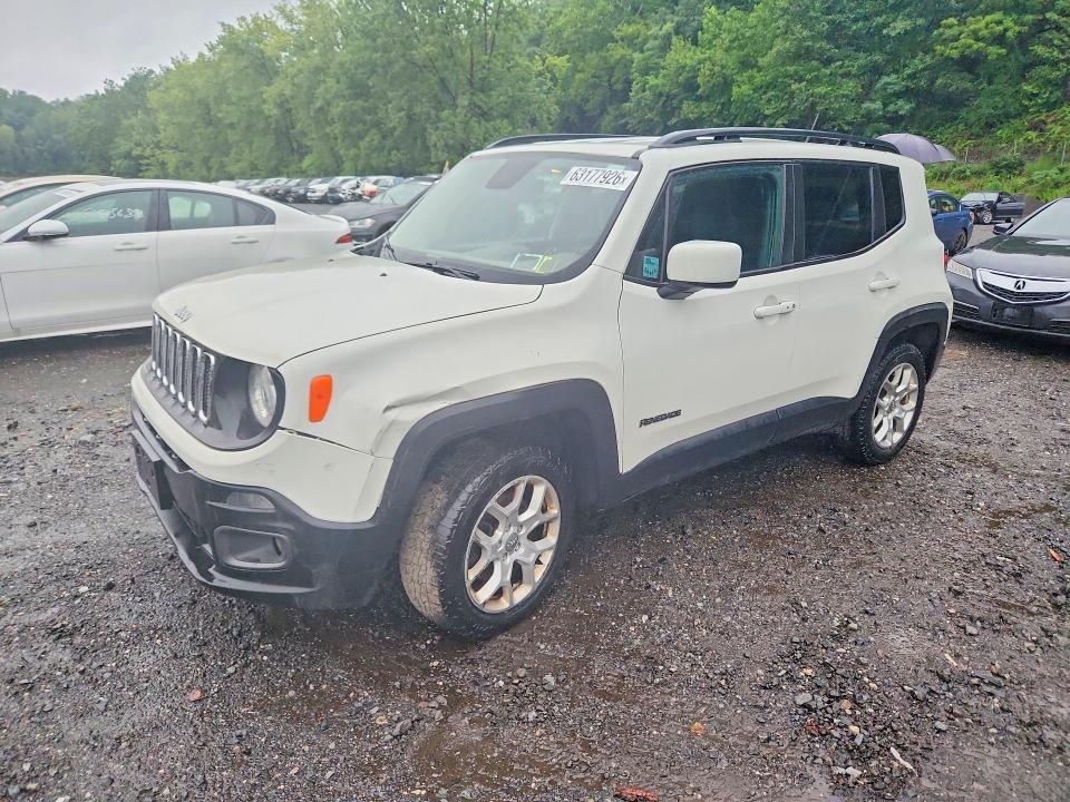 Продажа на аукционе авто 2016 Jeep Renegade, vin: ZACCJBBT8GPE27993, номер лота: 63177926