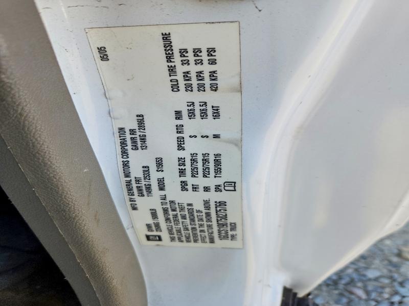 Продажа на аукционе авто 2005 Chevrolet Colorado, vin: 1GCCS198758275766, номер лота: 62477726