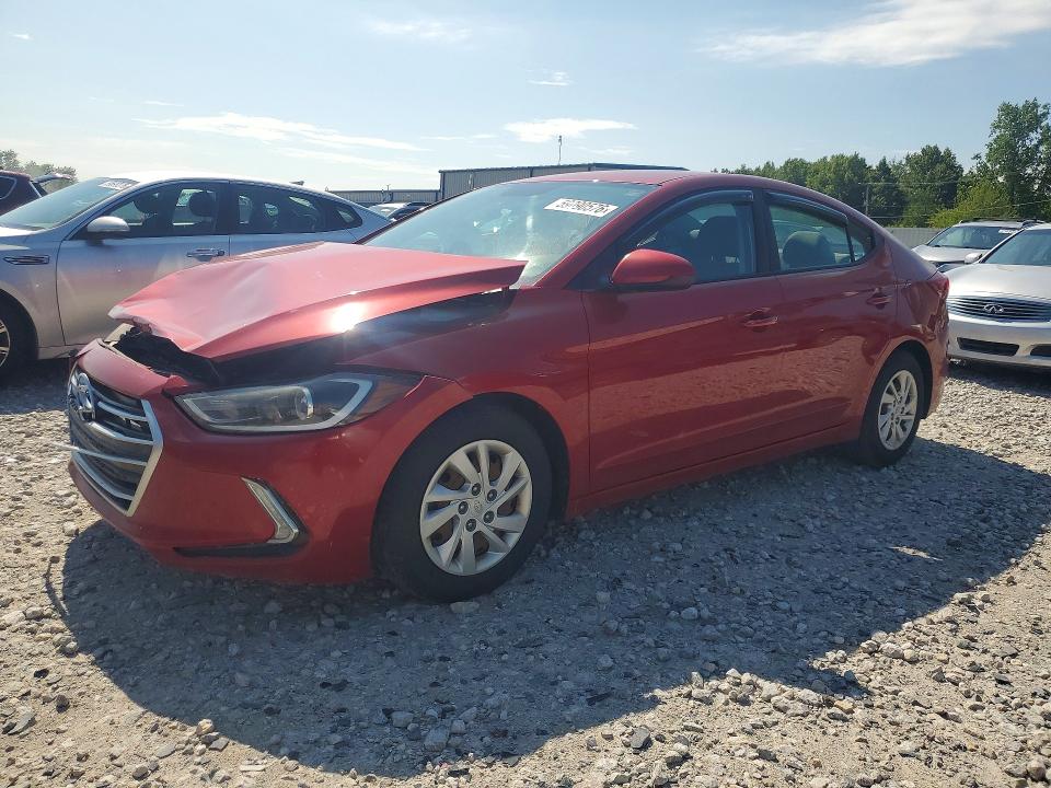 Продаж на аукціоні авто 2017 Hyundai Elantra, vin: 5NPD74LF7HH111650, номер лоту: 59090576