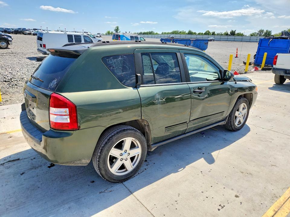 2008 Jeep Compass მანქანა იყიდება აუქციონზე, vin: 1J8FF47W98D534136, აუქციონის ნომერი: 62447786