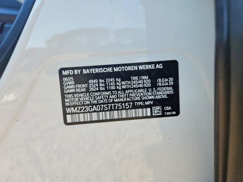 Продажа на аукционе авто 2025 Mini Countryman, vin: WMZ23GA07S7T75157, номер лота: 60422486