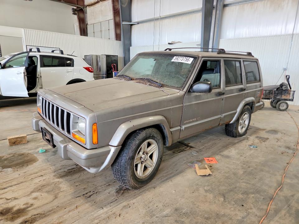 59273756 :رقم المزاد ، 1J4FF58S11L540544 vin ، 2001 Jeep Cherokee مزاد بيع