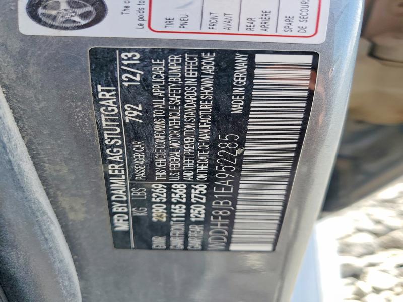Продажа на аукционе авто 2014 Mercedes-benz E, vin: WDDHF8JB1EA952285, номер лота: 60409826