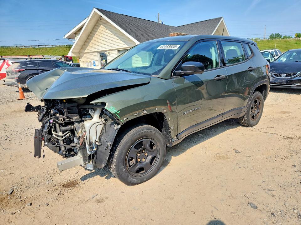 Aukcja sprzedaży 2018 Jeep Compass, vin: 3C4NJDAB0JT330834, numer aukcji: 60663686