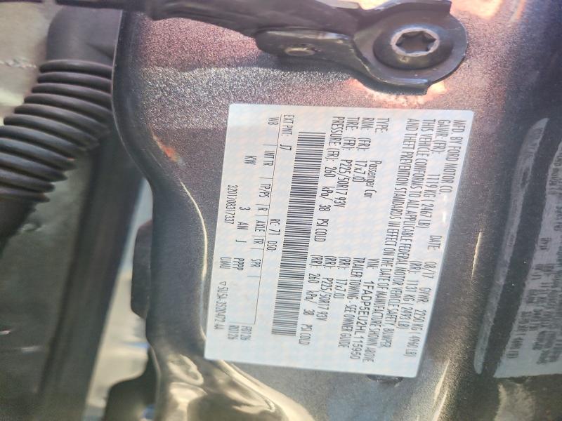 2017 Ford C-max მანქანა იყიდება აუქციონზე, vin: 1FADP5EU2HL115950, აუქციონის ნომერი: 60476056