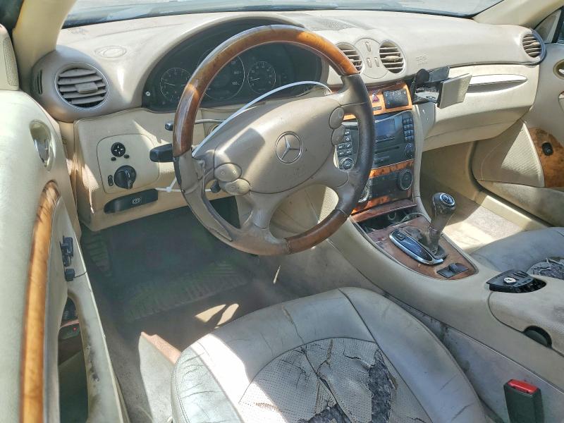 2005 Mercedes-benz Clk მანქანა იყიდება აუქციონზე, vin: WDBTK75G85T052843, აუქციონის ნომერი: 60896786