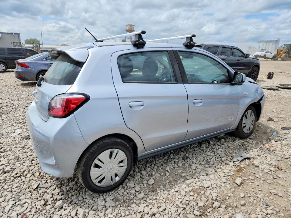 2021 Mitsubishi Mirage მანქანა იყიდება აუქციონზე, vin: ML32AUHJ1MH005650, აუქციონის ნომერი: 61420106