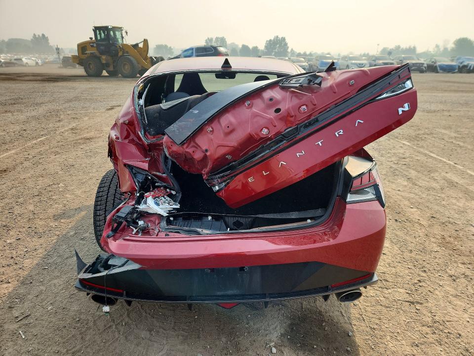 Aukcja sprzedaży 2022 Hyundai Elantra N, vin: KMHLW4AKXNU001445, numer aukcji: 61169026