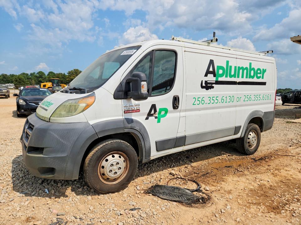 62668506 :رقم المزاد ، 3C6TRVAG9GE108394 vin ، 2016 Ram Promaster 1500 مزاد بيع