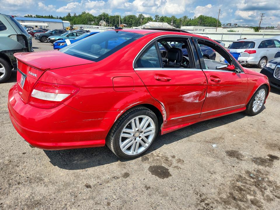 61959546 :رقم المزاد ، WDDGF81XX9F267282 vin ، 2009 Mercedes-benz C مزاد بيع
