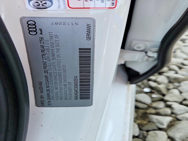 Продажа на аукционе авто 2016 Audi A6, vin: WAUHGAFC6GN002934, номер лота: 60879426