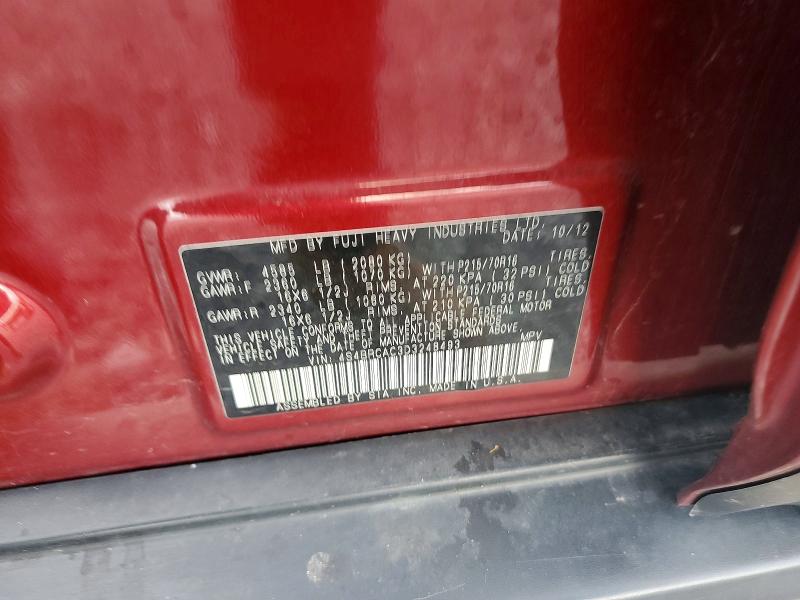 Продаж на аукціоні авто 2013 Subaru Outback, vin: 4S4BRCAC3D3248493, номер лоту: 59833406