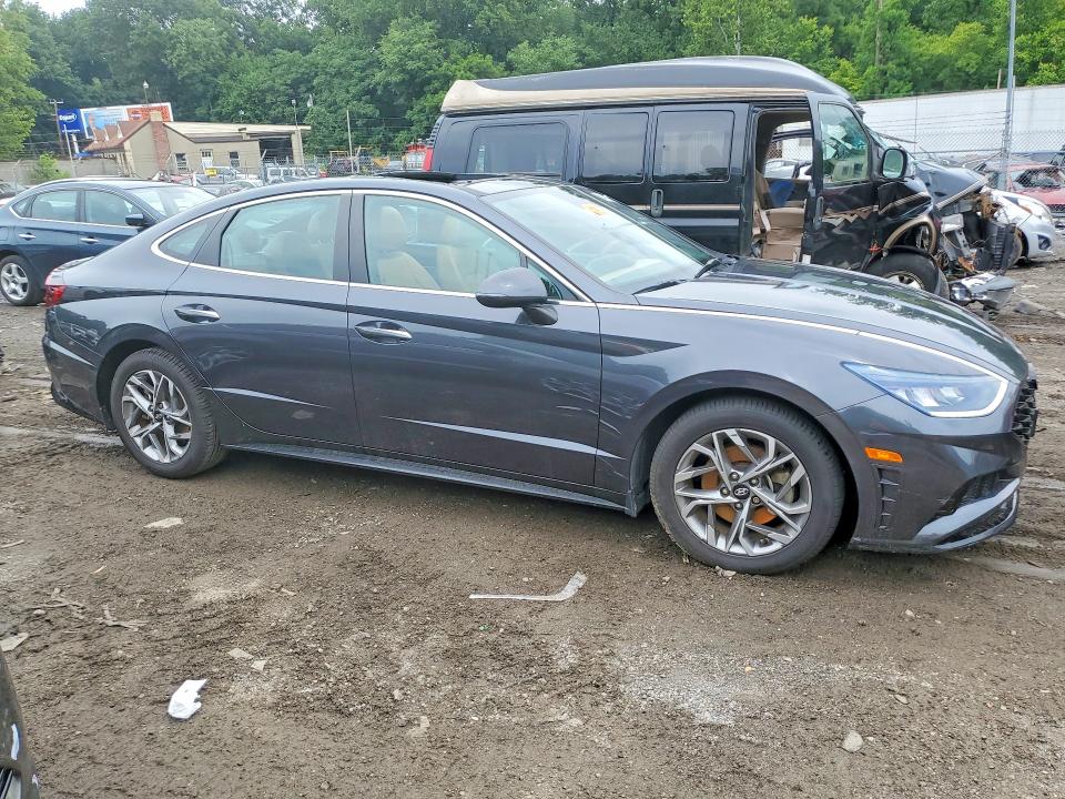2020 Hyundai Sonata მანქანა იყიდება აუქციონზე, vin: 5NPEF4JA9LH055847, აუქციონის ნომერი: 60477126