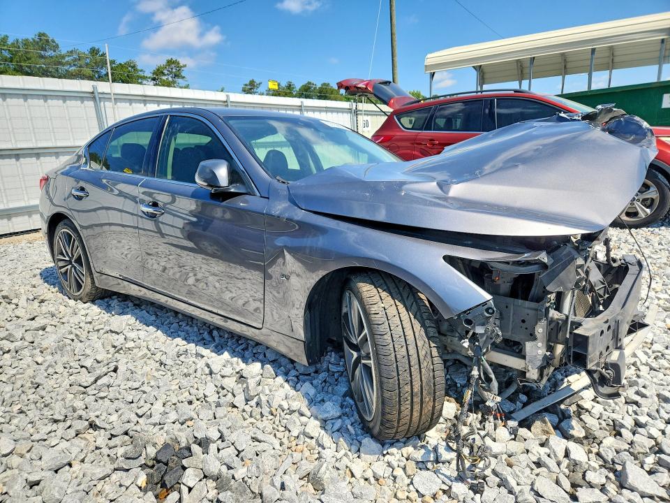 2014 Infiniti Q50 მანქანა იყიდება აუქციონზე, vin: JN1BV7AP0EM673534, აუქციონის ნომერი: 60158576