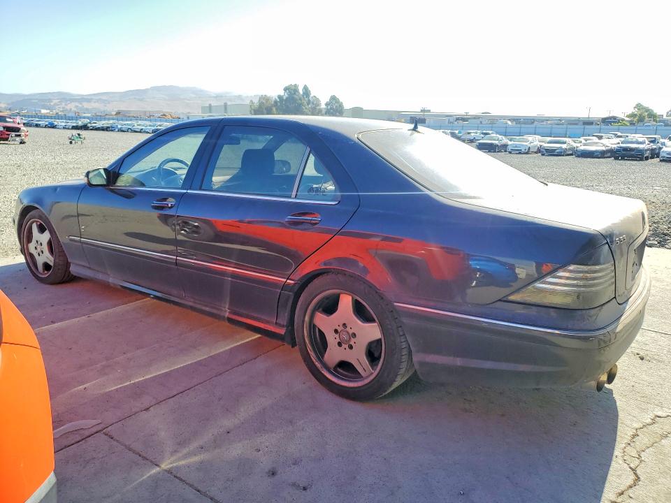 2002 Mercedes-benz S მანქანა იყიდება აუქციონზე, vin: WDBNG73J22A236790, აუქციონის ნომერი: 60826296