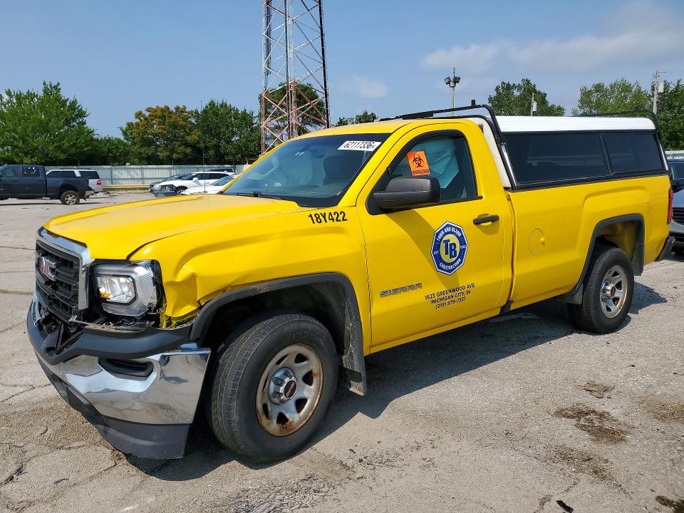 2018 Gmc Sierra მანქანა იყიდება აუქციონზე, vin: 1GTN1LEH9JZ281845, აუქციონის ნომერი: 62117336