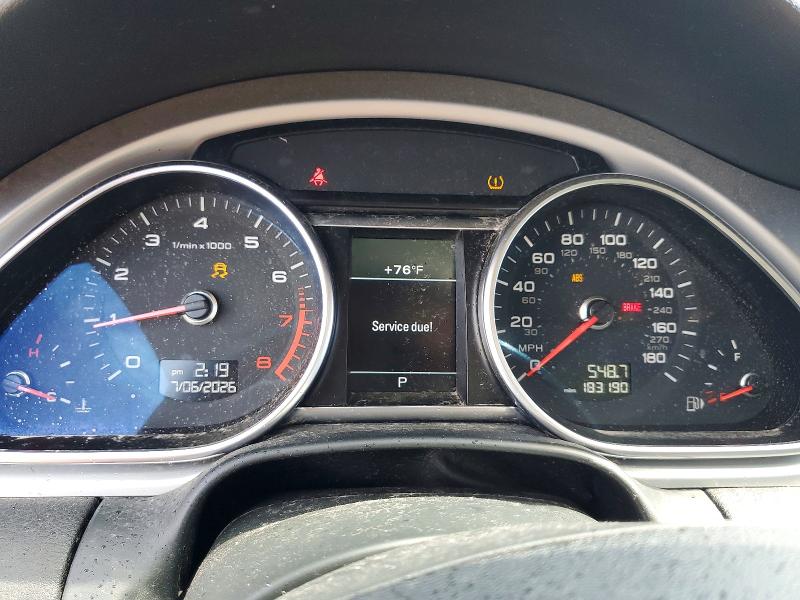 2012 Audi Q7 მანქანა იყიდება აუქციონზე, vin: WA1LGAFE5CD004831, აუქციონის ნომერი: 59259396