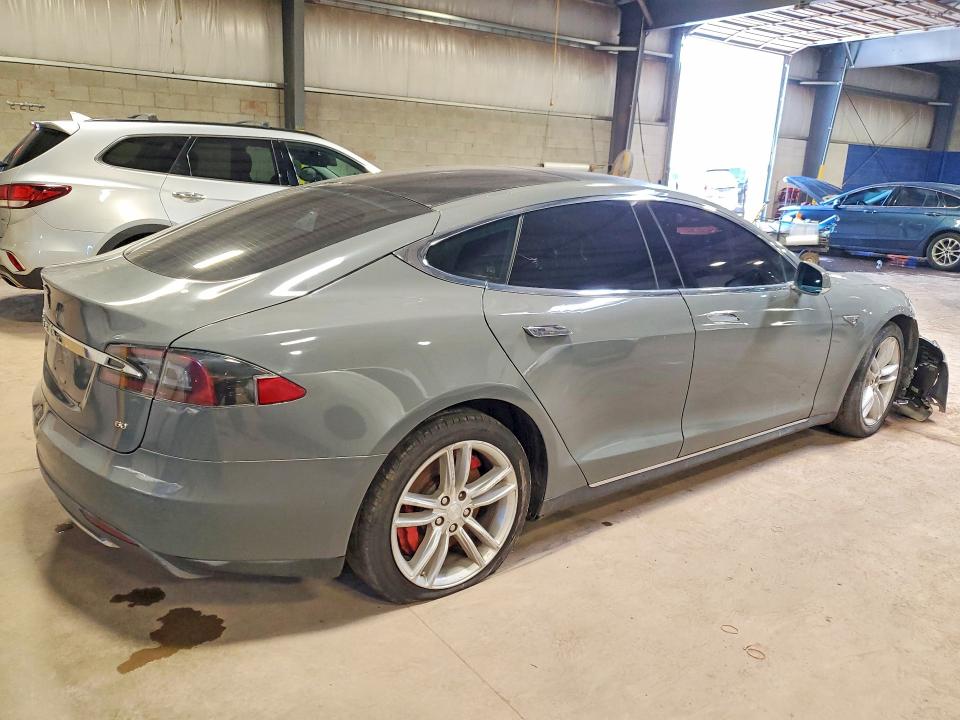 61417626 :رقم المزاد ، 5YJSA1S17EFP56290 vin ، 2014 Tesla Model S مزاد بيع
