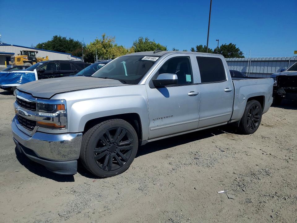 Auction sale of the 2018 Chevrolet Silverado, vin: 3GCPCREC0JG592915, lot number: 85981685