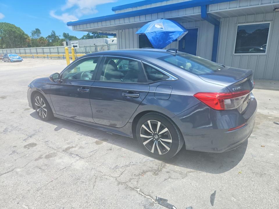 62100446 :رقم المزاد ، JHMFE1F71NX009373 vin ، 2022 Honda Civic مزاد بيع