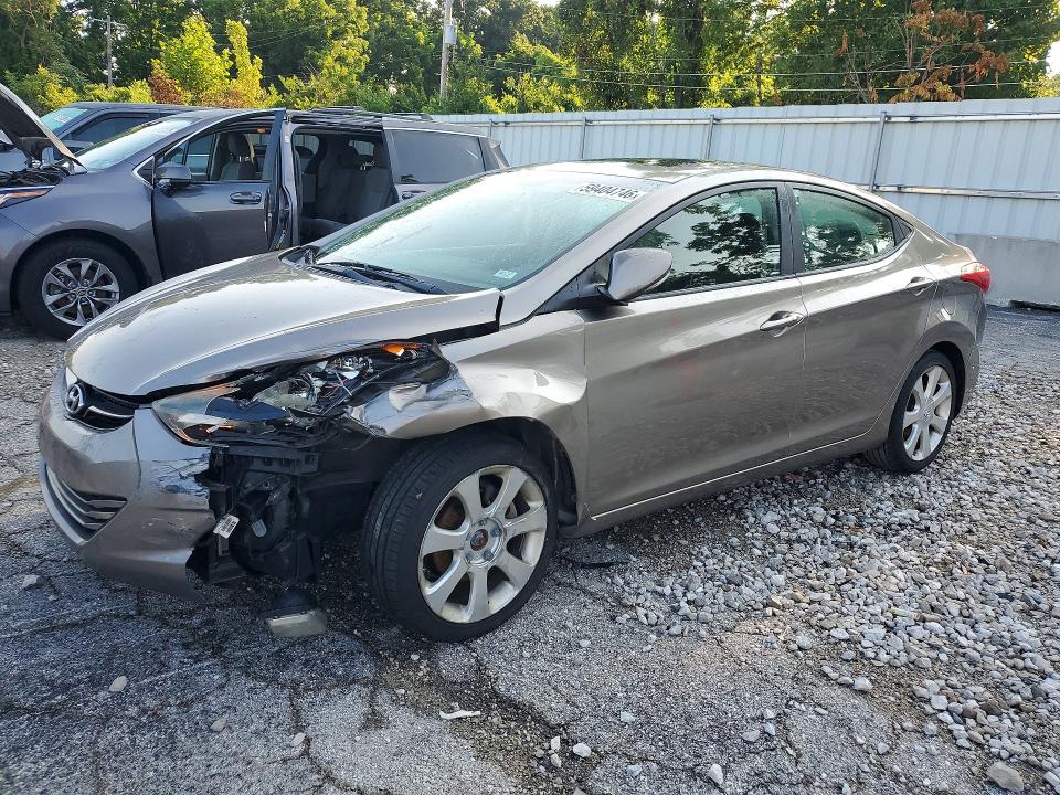 59404746 :رقم المزاد ، 5NPDH4AE8CH101452 vin ، 2012 Hyundai Elantra مزاد بيع
