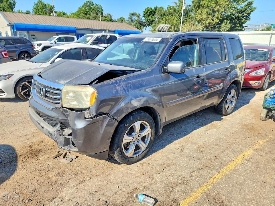 2013 Honda Pilot მანქანა იყიდება აუქციონზე, vin: 5FNYF4H57DB041483, აუქციონის ნომერი: 59274076
