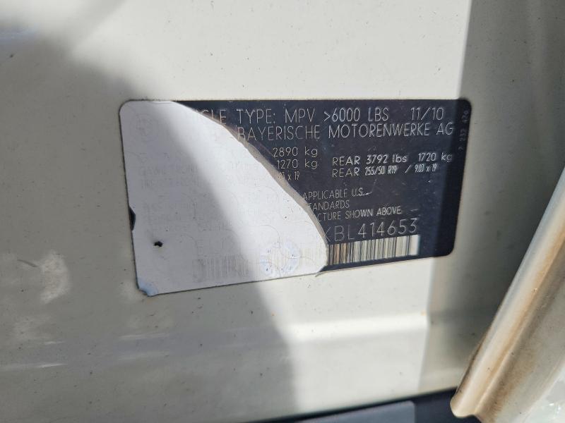 62448016 :رقم المزاد ، 5UXZV4C5XBL414653 vin ، 2011 Bmw X5 مزاد بيع