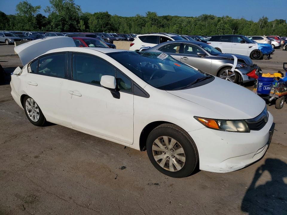 61201286 :رقم المزاد ، 2HGFB2F59CH604506 vin ، 2012 Honda Civic مزاد بيع