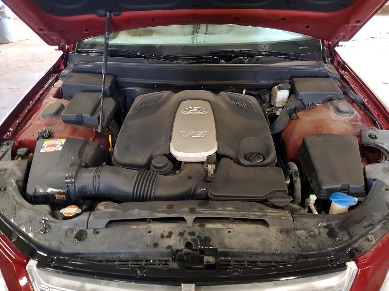 2011 Hyundai Genesis მანქანა იყიდება აუქციონზე, vin: KMHGC4DF7BU139786, აუქციონის ნომერი: 62038396
