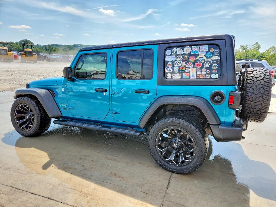 62607286 :رقم المزاد ، 1C4HJXDG6LW121021 vin ، 2020 Jeep Wrangler Unlimited مزاد بيع