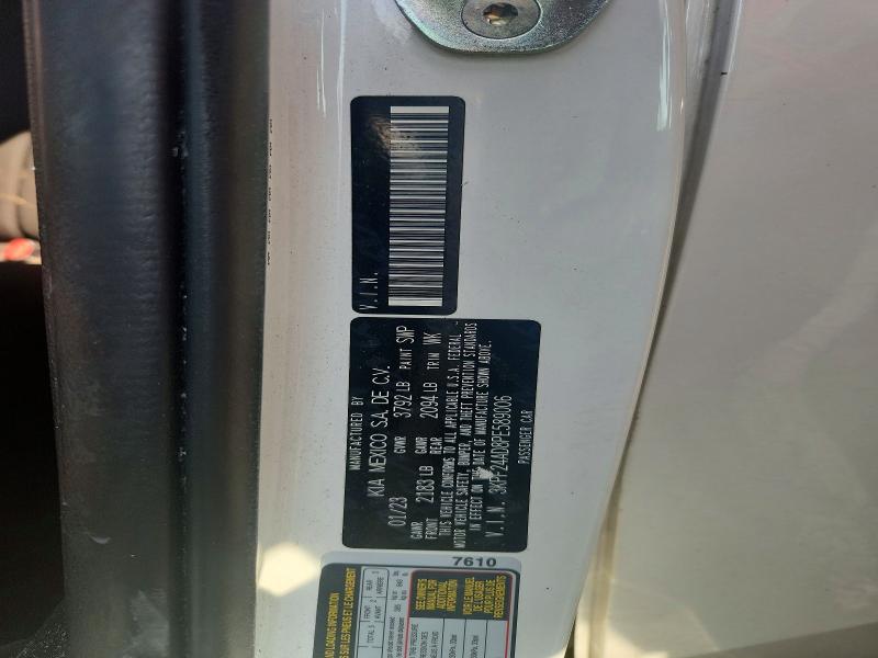 Продажа на аукционе авто 2023 Kia Forte, vin: 3KPF24AD8PE589006, номер лота: 62033266