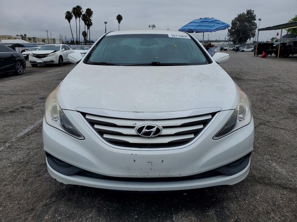 59710866 :رقم المزاد ، 5NPEB4AC6EH822330 vin ، 2014 Hyundai Sonata مزاد بيع