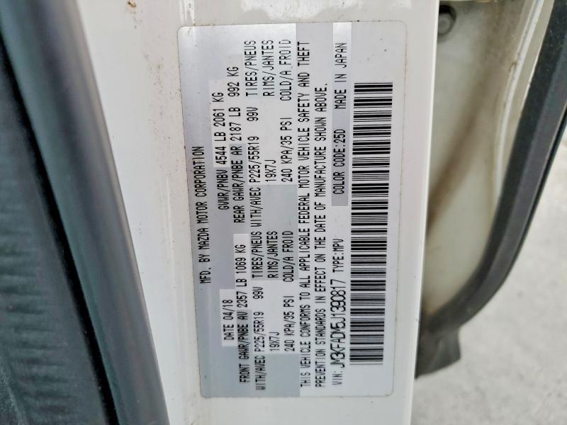 Продажа на аукционе авто 2018 Mazda Cx-5, vin: JM3KFADM5J1390817, номер лота: 61090156