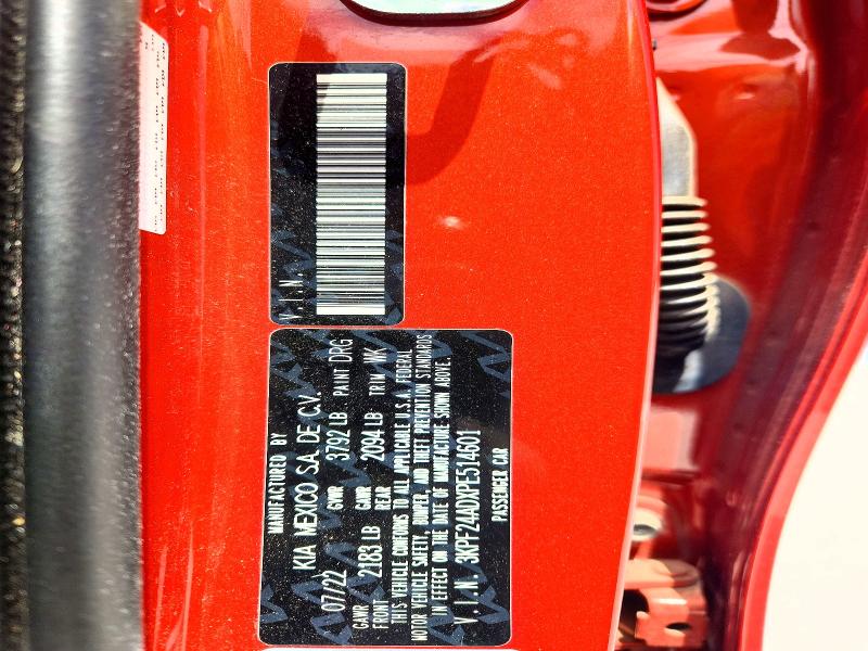 Aukcja sprzedaży 2023 Kia Forte, vin: 3KPF24ADXPE514601, numer aukcji: 59618356