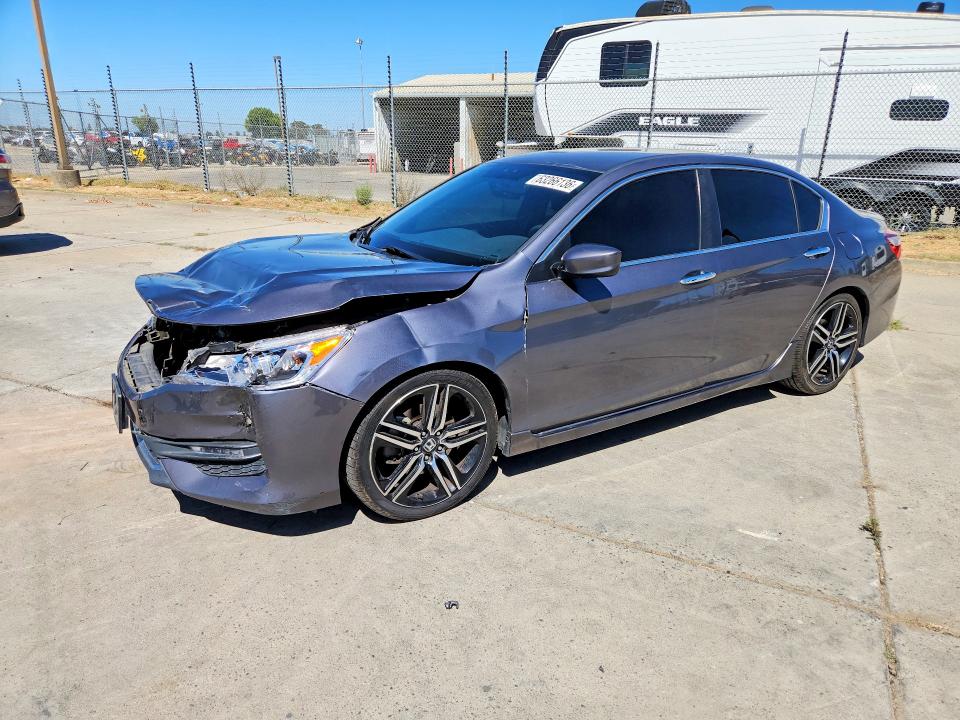 63266136 :رقم المزاد ، 1HGCR2F55GA160026 vin ، 2016 Honda Accord مزاد بيع
