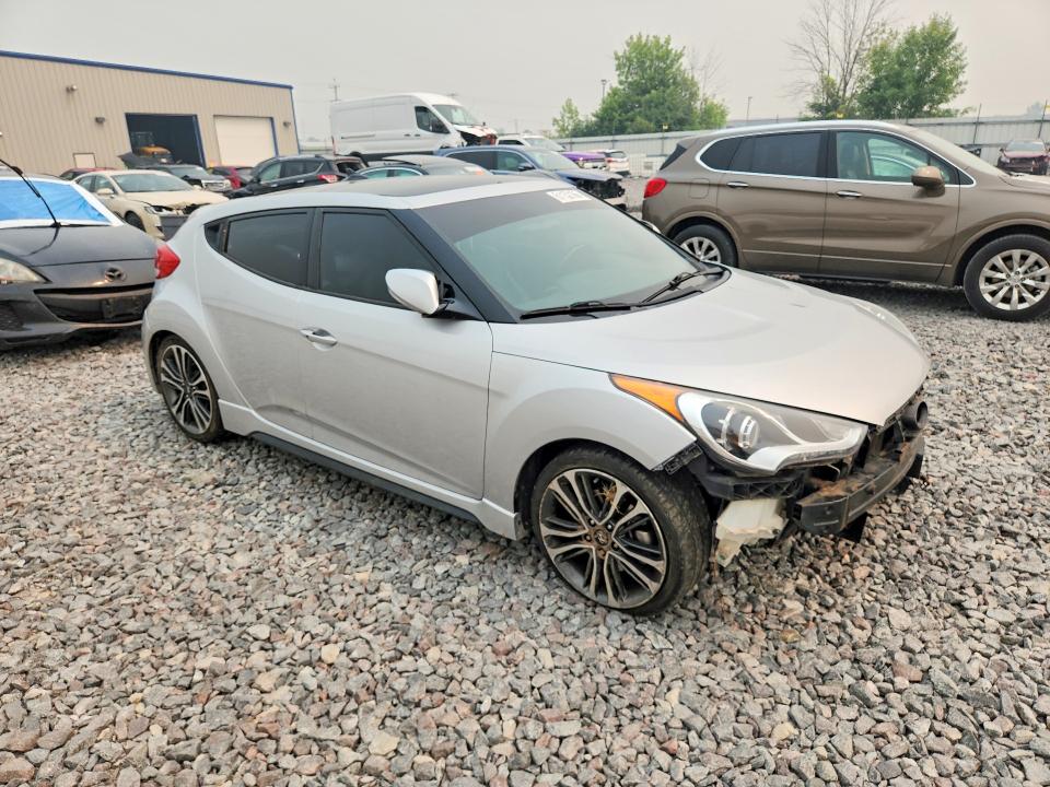 61152166 :رقم المزاد ، KMHTC6AE5GU261625 vin ، 2016 Hyundai Veloster مزاد بيع