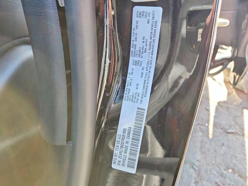 Продаж на аукціоні авто 2026 Chrysler Pacifica, vin: 2C4RC1BG5TR281995, номер лоту: 62137836