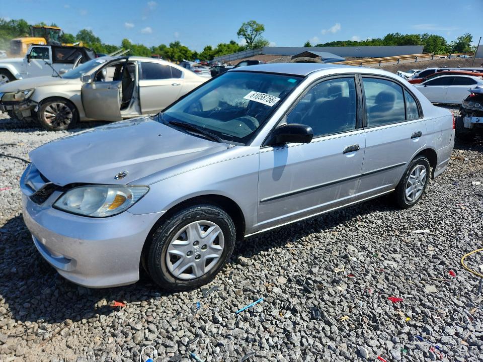 Aukcja sprzedaży 2004 Honda Civic, vin: 2HGES16364H617316, numer aukcji: 61058756