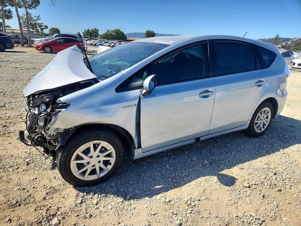 60413036 :رقم المزاد ، JTDZN3EU5C3129599 vin ، 2012 Toyota Prius V مزاد بيع