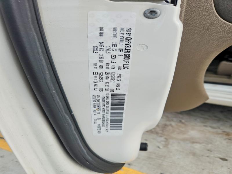 2013 Chrysler Town & Country მანქანა იყიდება აუქციონზე, vin: 2C4RC1CG0DR708712, აუქციონის ნომერი: 60171756