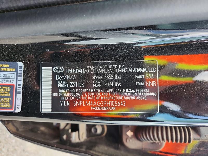 Продажа на аукционе авто 2023 Hyundai Elantra, vin: 5NPLM4AG2PH105642, номер лота: 61566926