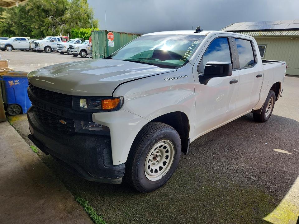 Auction sale of the 2021 Chevrolet Silverado, vin: 3GCUYAEF7MG390481, lot number: 59813176