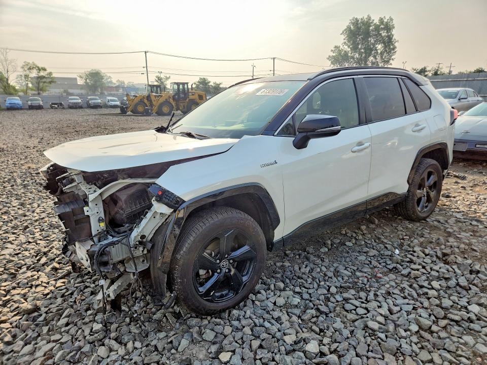 61329176 :رقم المزاد ، JTMEWRFV9LJ042225 vin ، 2020 Toyota Rav4 مزاد بيع