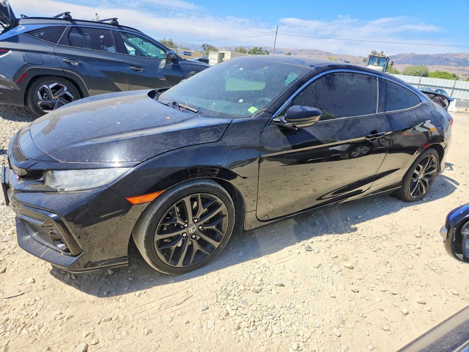 2020 Honda Civic მანქანა იყიდება აუქციონზე, vin: 2HGFC3A59LH752469, აუქციონის ნომერი: 56170896