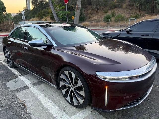 2022 Lucid Motors Air მანქანა იყიდება აუქციონზე, vin: 50EA1GBA8NA005072, აუქციონის ნომერი: 61463616